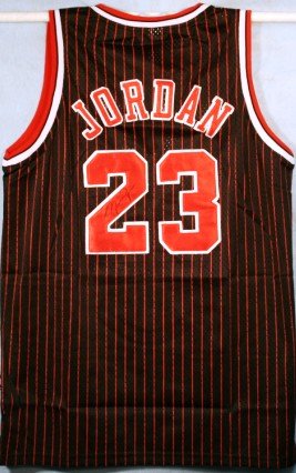 Michael Jordan Signed Jersey - Autographed NBA Jerseys