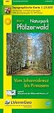 Naturpark Pfälzerwald Blatt 5 Vom Johanniskreuz bis Pirmasens: Topographische Karte 1:25 000 mit Wander- und Radwanderwegen. UTM-Koordinatengitter für GPS-Nutzer