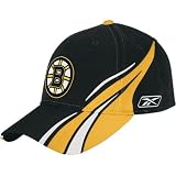 Reebok Boston Bruins Youth Black Colorblock Adjustable Hat
