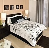 Black White Comforter Sheets Bedding Set King 9 Pcs