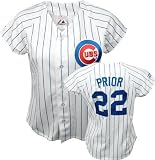 Mark Prior Majestic Replica Chicago Cubs Women's Jersey