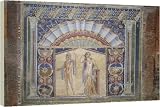 Mosaic from the House of Neptune and Amphitrite - 40 Inch Canvas Print (101 cm) by Robert Harding