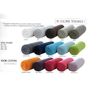 TAIE DE TRAVERSIN 45X185 CM 100% COTON CANON DE FUSIL