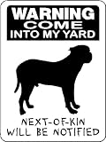 PRESA CANARIO GUARD DOG SIGN 3355PC