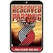 NBA Portland Trailblazers 11-by-17 inch Locker Room Sign