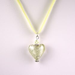 Murano Glass Pendant - Cindy Yellow