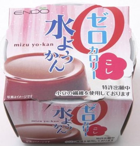 遠藤製餡 ゼロカロリー水ようかん こし 90g×6個