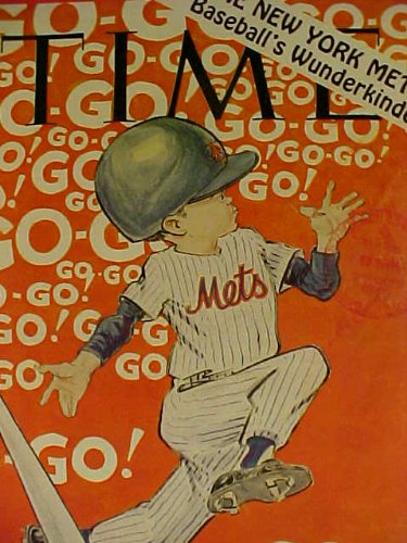 The New York Mets September 5, 1969 Time Magazine Professionally Matted Cover 11 X 14 Size Ready For Framing