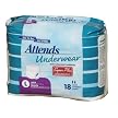 Attends Underwear Super Plus 4pk - L - 18ct.