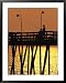 Fishing Pier at Rodanthe, North Carolina Framed Art Poster Print by Steve Winter, 31x39