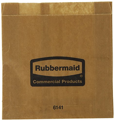Rubbermaid Commercial 1781466  Waxed Bags, 6.75