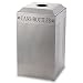 Rubbermaid Commercial FG267200 HIPS Untouchable Container Swing Top, 16.13" Diameter.