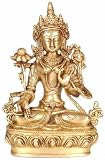 from Exotic India The White Tara - Brass Statue