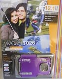 Vivitar Vivicam T026 12.1 Megapixel Digital Camera - Purple