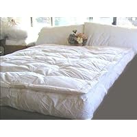 MARRIKAS Pillow Top Feather Bed Featherbed Twin