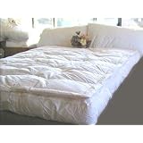 MARRIKASPillowTopGooseDownFeatherBedFeatherbedCALIFORNIAKING