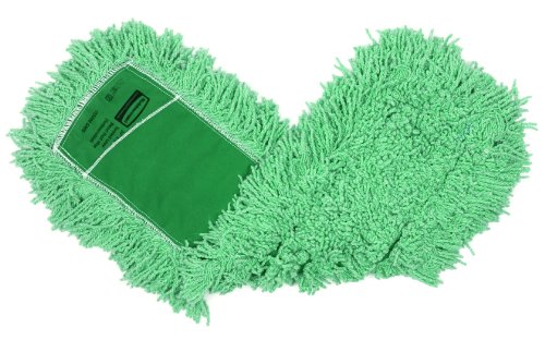 Rubbermaid FGJ55300 Twisted Loop Blend Antimicrobial Dust Mop, 24
