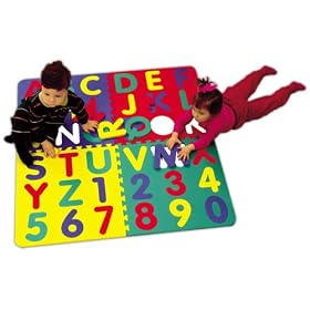 Play and Learn Soft and Safe SoftFloors 4' x 4' x 5 8 by Alessco Inc.