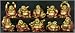 Happy Buddhas Seated, Set of 10 Small