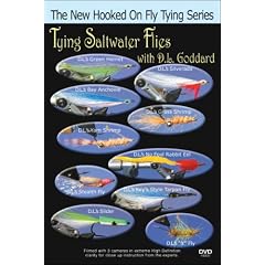 New Hooked on Fly Tying, Tying Saltwater Flies w/ D.L. Goddard