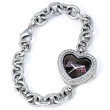 Ladies MLB Atlanta Braves Heart Watch