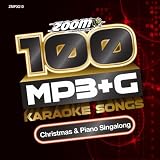 Zoom Karaoke MP3+G Disc - 100 Songs - Christmas & Piano Singalong