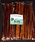 12 Free Range Bully Sticks Thick Select 25 pieces Sealed with UPC