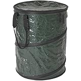 Stansport Collapsible Campsite Carry-All Trash Can, Green