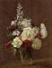 Oil Painting: Mixed Flowers: Henri Fantin-Latour Hand-Painted Art