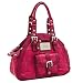 Valentino Hot Pink 3 Compartment Handbag Purse