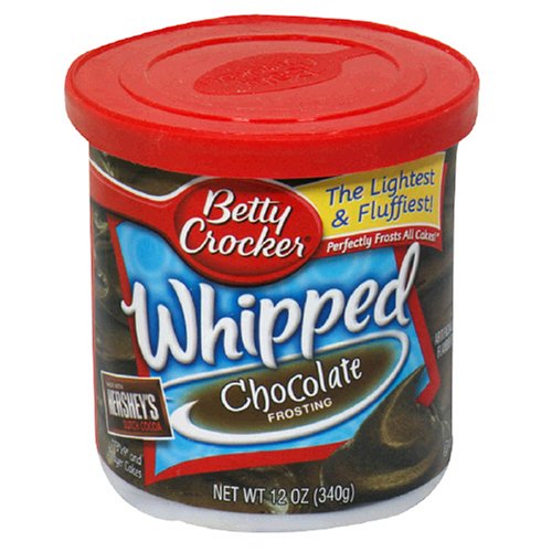 Buy Betty Crocker Ready-To-Serve Soft Whipped Frosting, Chocolate, 12-Ounce Canisters (Pack of 8)