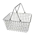 Room Essentials® Nesting Basket - Chrome (M)