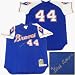 Hank Aaron Atlanta Braves Autographed Authentic 1974 Mitchell & Ness MLB Baseball Jersey (Road)
