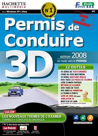 Permis de conduire 3D - édition 2008