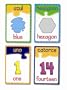 Learning Resources English/Spanish Puzzle Cards Numbers Colors and Shapes, Set Of 20