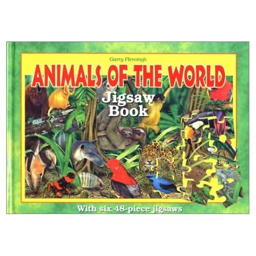 Animals of the World Jigsaw Book (Jigsaw Books) Garry Fleming