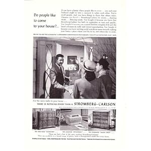 STROMBERG-CARLSON MODEL 440M CONSOLE RADIO (1939)