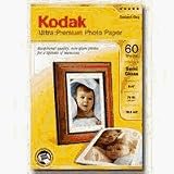 Kodak Ultra Premium Photo Paper Semi-Gloss - 60 sheets - 4 x 6