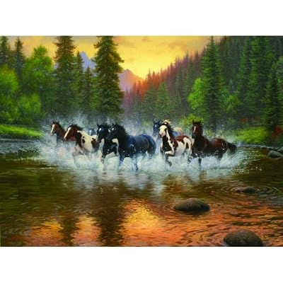 Evening Romp 1000pc Jigsaw Puzzle by Mark Keathley