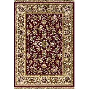 Bennington Red 10 X 13 Wool Area Rug