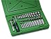 SK 91839 39 Piece 1/4-Inch Drive 6 Point 5-Millimeter to 15-Millimeter Standard, Deep, and Flex Socket Set