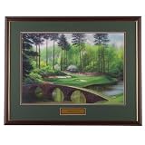 Golf Gifts  Gallery H907 Augusta 12 Framed Art