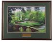 Golf, Gifts, & Gallery H907 Augusta #12 Framed Art