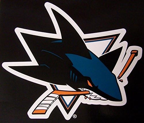 Window Bumper Sticker NHL Hockey San Jose Sharks NEW