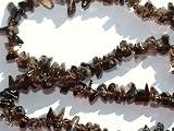 34 string SMOKEY QUARTZ chip beads
