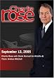 Charlie Rose with Sheik Hamad bin Khalifa Al Thani; Andrea Mitchell (September 13, 2005)