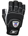 Reebok NFL Smash 1/2 Finger Football Gloves