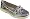Sperry Top Sider Angelfish Womens SZ 5.5 Silver Pewter Boat Shoes