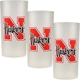 Nebraska Cornhuskers Frosted Tumbler 3 Pack