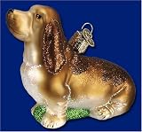 Review Old World Christmas 12237 / Old World Christmas Ornament Begging Basset Dog #12237